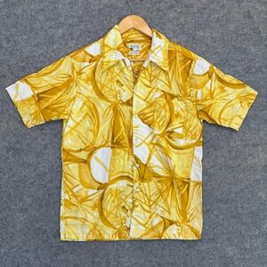 Vintage Royal Rogue California‎ Hawaiian Shirt Mens 15 Medium 50's 60's USA Rare